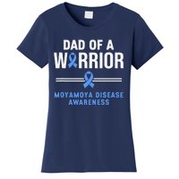 Dad Of A Warrior Moyamoya Disease Awareness Women's T-Shirt