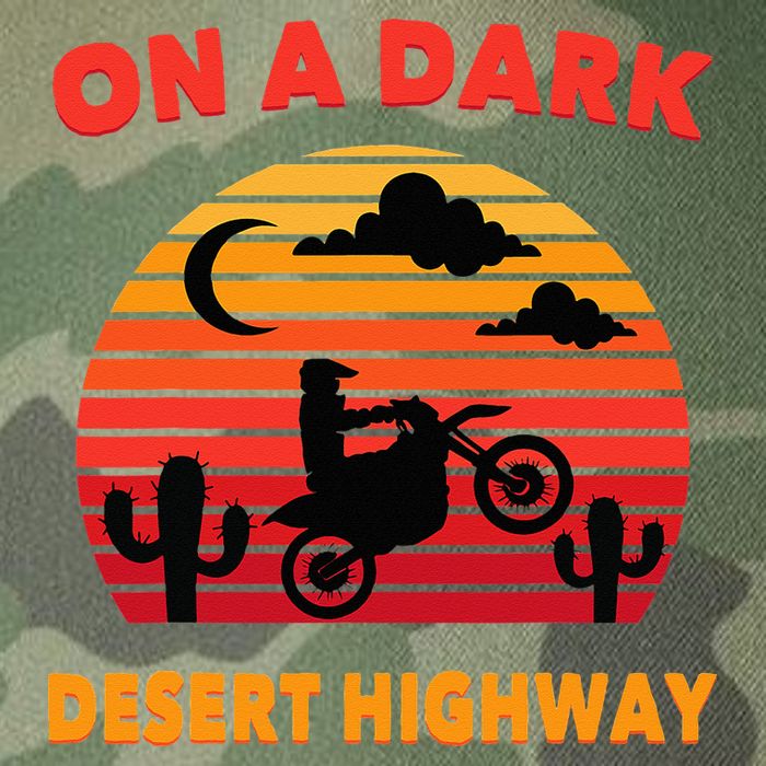 Desert On A Dark Desert Highway Mojave Cactus Retro Legacy Tie Dye Trucker Hat