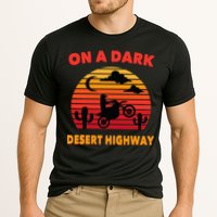 Desert On A Dark Desert Highway Mojave Cactus Retro Performance Shirt