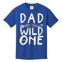 Dad Of A Wild One Funny 1st Birthday First Family Party Cute Gift Kids T-Shirt