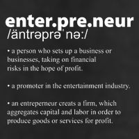 Definition Of An Entrepreneur Cool Comfort Performance Bucket Hat