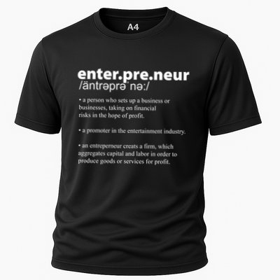 Definition Of An Entrepreneur Performance Shirt