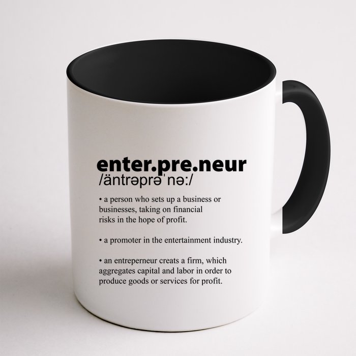 Definition Of An Entrepreneur Mug