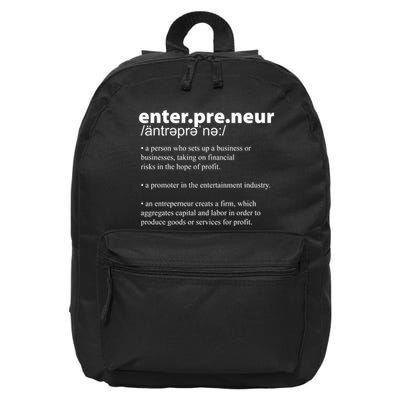 Definition Of An Entrepreneur 16 in Basic Backpack