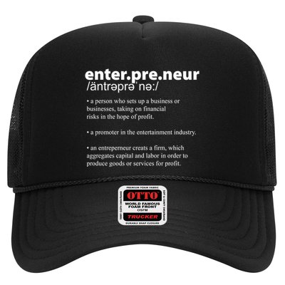 Definition Of An Entrepreneur Trucker Hat