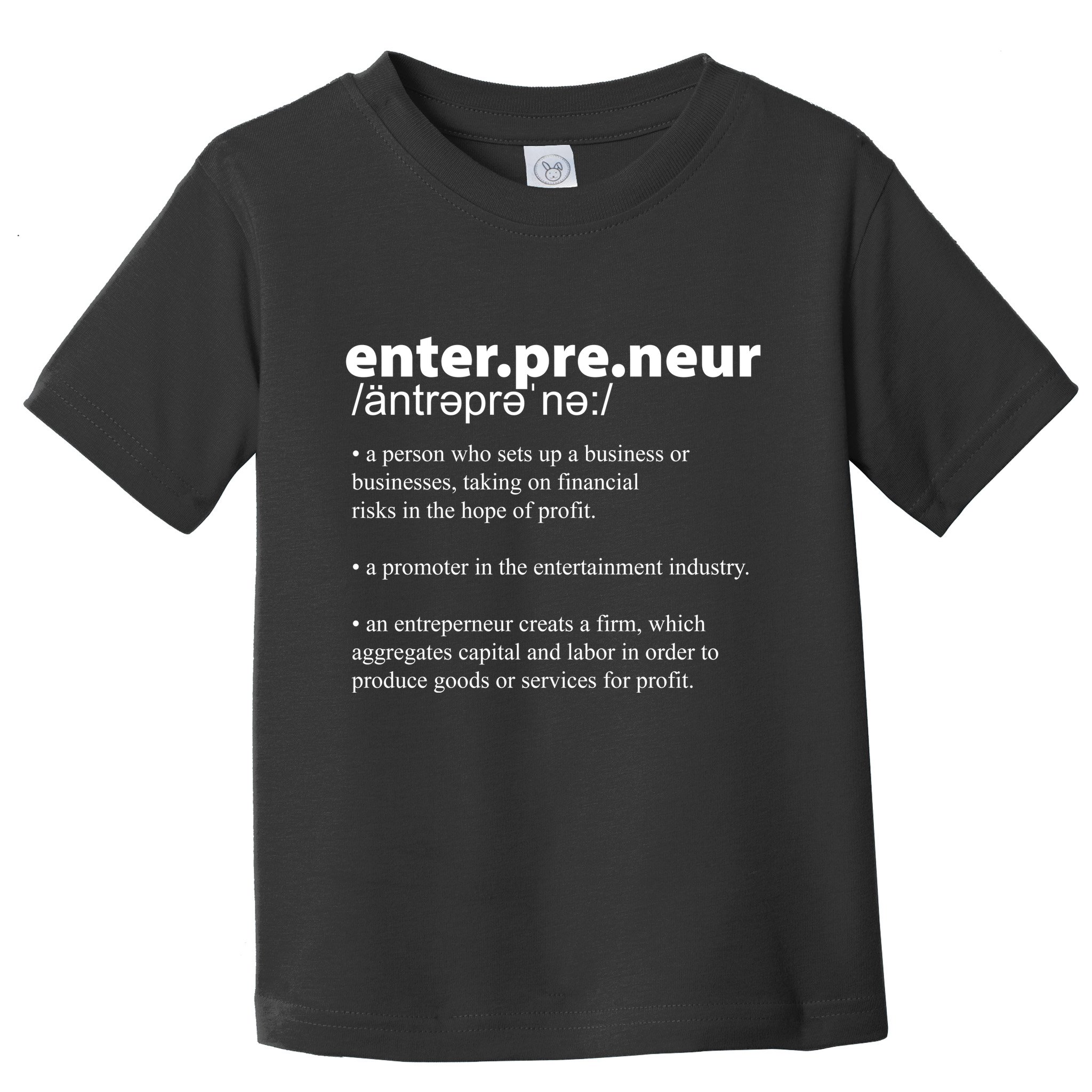 Definition Of An Entrepreneur Toddler T-Shirt