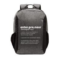 Definition Of An Entrepreneur Vector Backpack