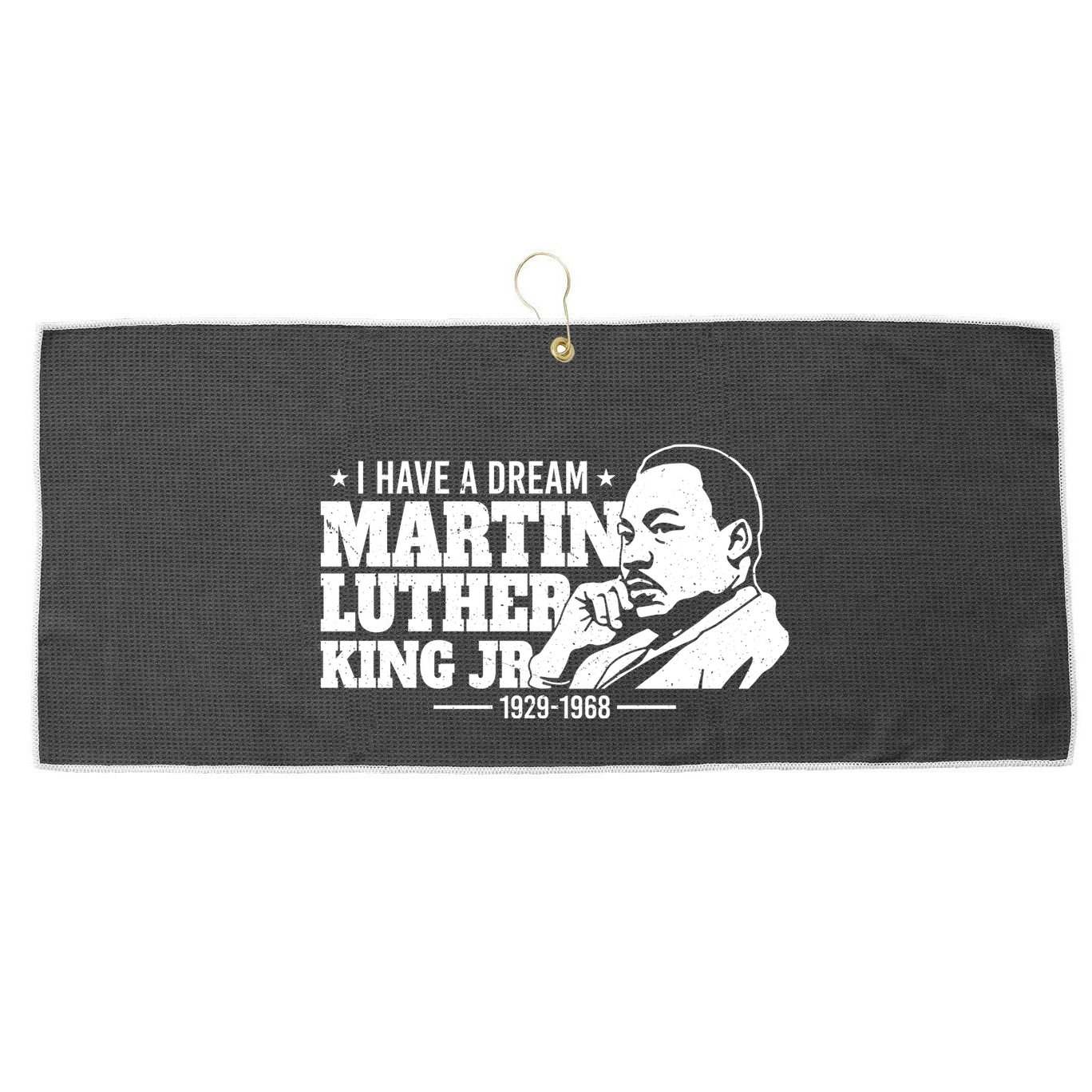 Dream Of A Leader Large Microfiber Waffle Golf Towel