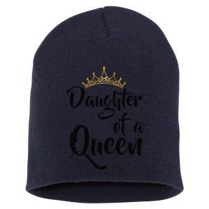 Daughter Of A Queen Birthday Gift For Mother's Day Short Acrylic Beanie