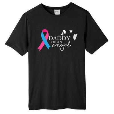 Daddy Of An Angel Gift National Pregnancy And Infant Loss Tall Fusion ChromaSoft Performance T-Shirt