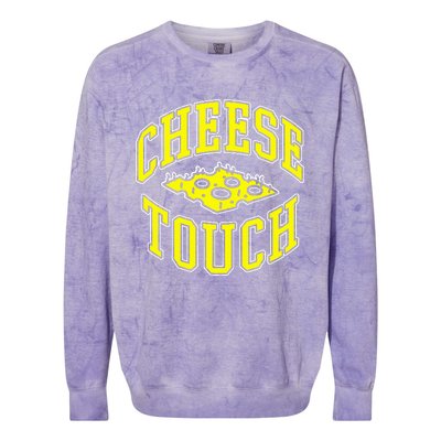 Diary Of A Wimpy Cheese Touch Colorblast Crewneck Sweatshirt