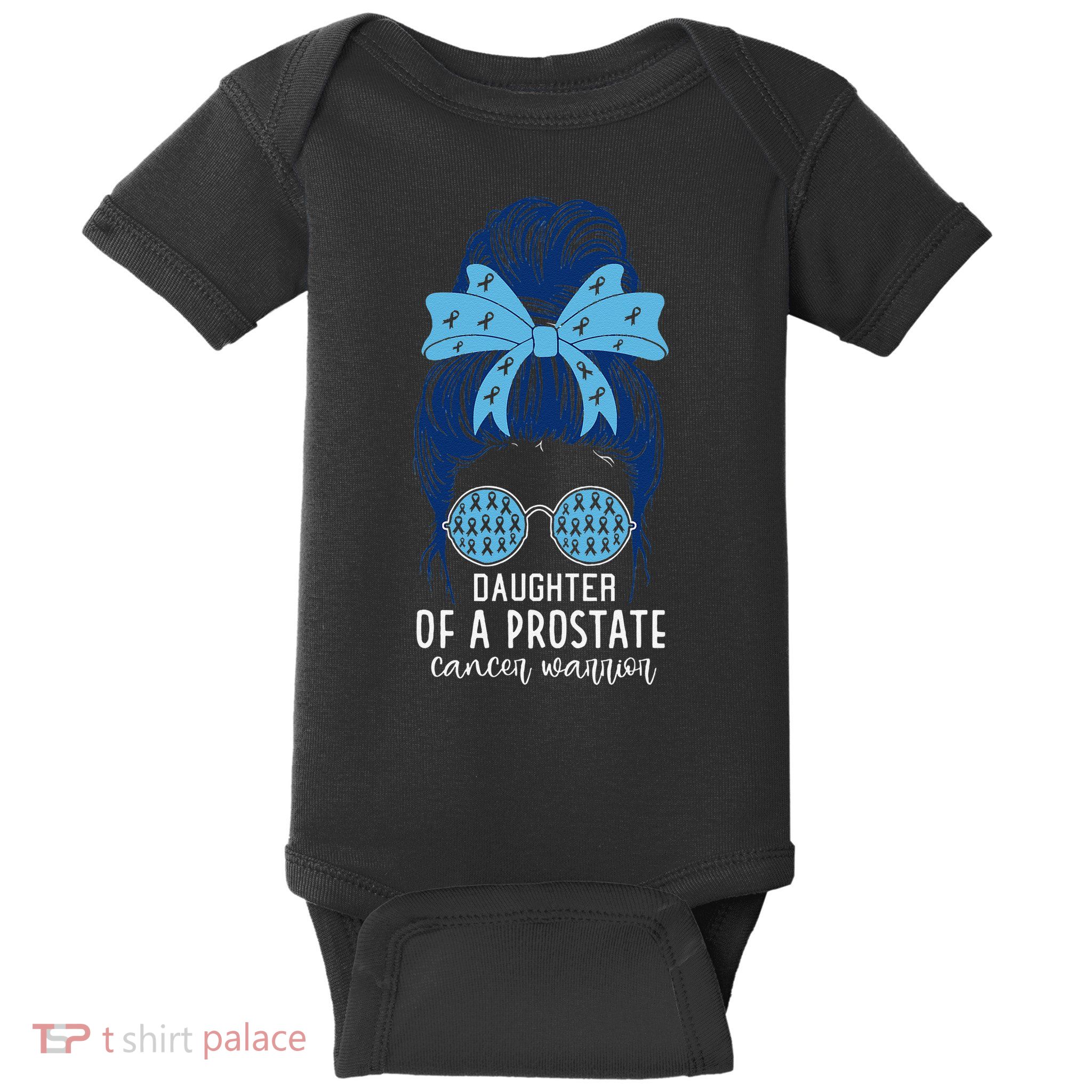 Daughter of a Prostate Cancer Warrior Baby Bodysuit