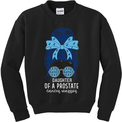 Daughter of a Prostate Cancer Warrior Kids Sweatshirt