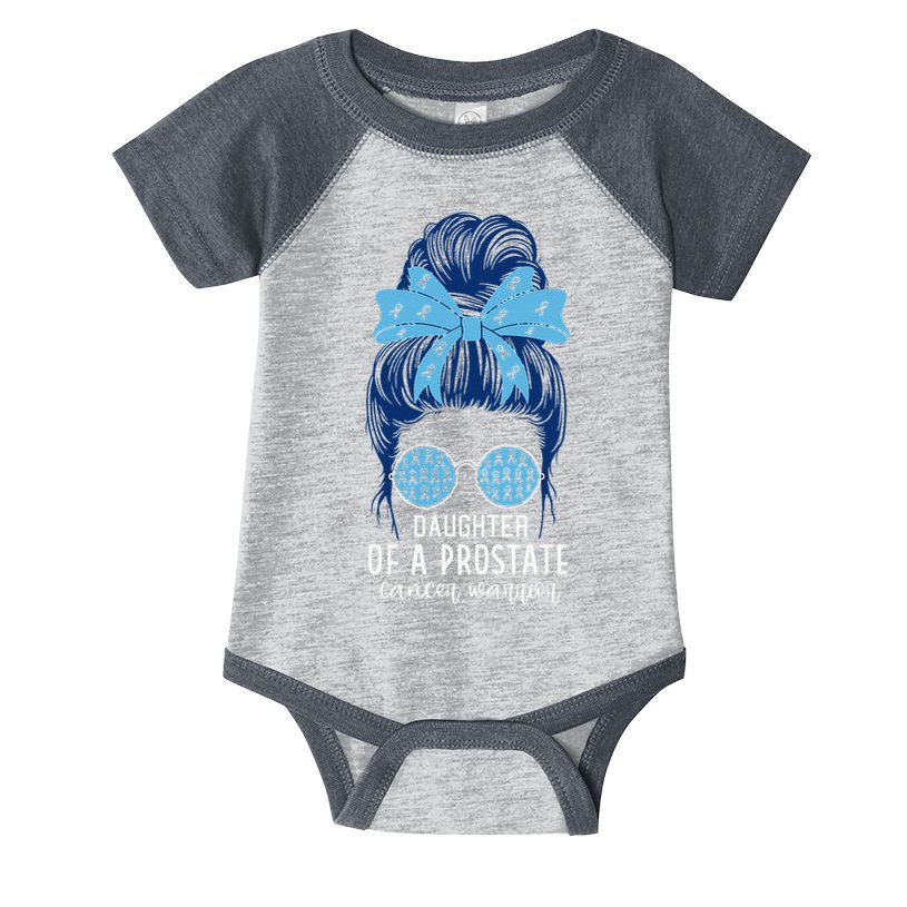 Daughter of a Prostate Cancer Warrior Infant Baby Jersey Bodysuit