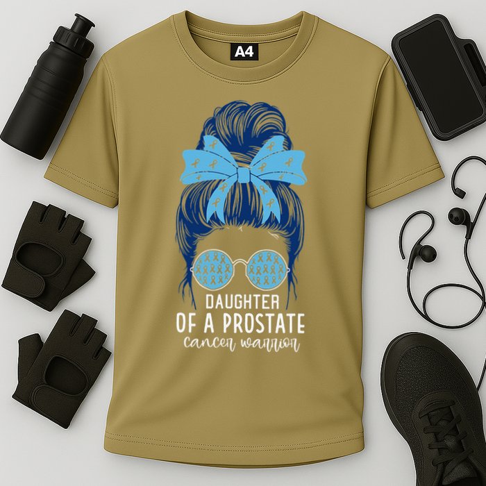 Daughter of a Prostate Cancer Warrior Cooling Performance Crew T-Shirt