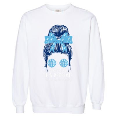 Daughter of a Prostate Cancer Warrior Garment-Dyed Sweatshirt