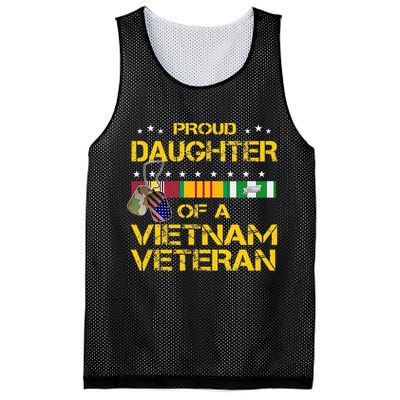 Daughter Of A Vietnam Veteran Im Proud My Dad Mesh Reversible Basketball Jersey Tank