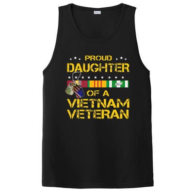 Daughter Of A Vietnam Veteran Im Proud My Dad PosiCharge Competitor Tank