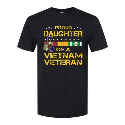 Daughter Of A Vietnam Veteran Im Proud My Dad Softstyle CVC T-Shirt