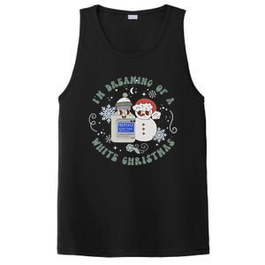 Dreaming Of A White Christmas Nurse Let It Snow Propofol Icu Gift PosiCharge Competitor Tank