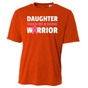 Daughter Of A Warrior Breast Cancer Awareness Cooling Performance Crew T-Shirt