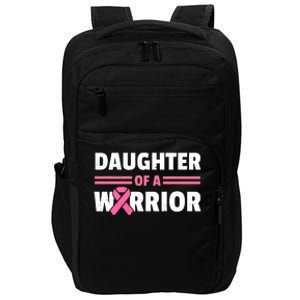 Daughter Of A Warrior Breast Cancer Awareness Impact Tech Backpack