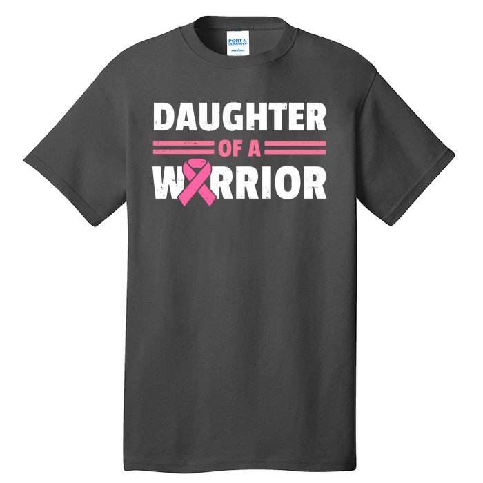 Daughter Of A Warrior Breast Cancer Awareness Tall T-Shirt