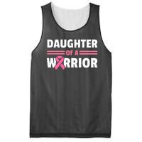 Daughter Of A Warrior Breast Cancer Awareness Mesh Reversible Basketball Jersey Tank