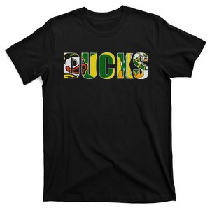 Duck Oregon Apparel Design T-Shirt