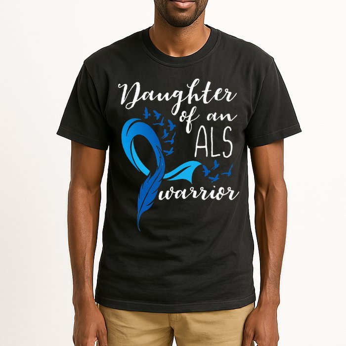 Daughter Of An ALS Warrior ALS Support Squad Tall T-Shirt