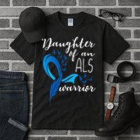 Daughter Of An ALS Warrior ALS Support Squad Tall T-Shirt
