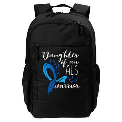 Daughter Of An ALS Warrior ALS Support Squad Daily Commute Backpack