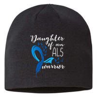 Daughter Of An ALS Warrior ALS Support Squad Sustainable Beanie