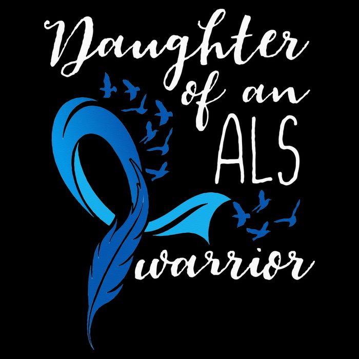 Daughter Of An ALS Warrior ALS Support Squad Sustainable Beanie