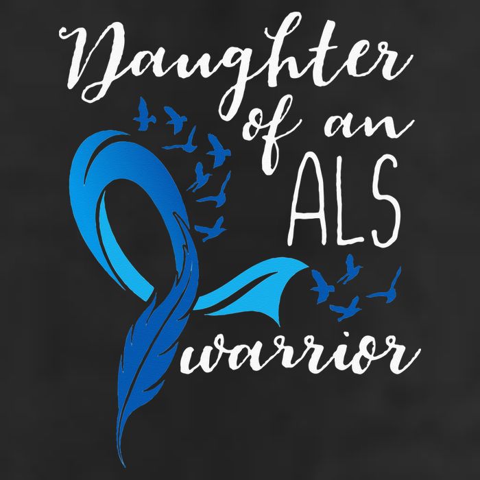 Daughter Of An ALS Warrior ALS Support Squad Golf Towel