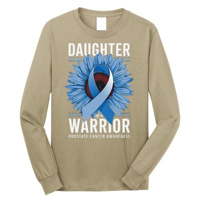 Daughter Of A Warrior Prostate Cancer Awareness Long Sleeve Shirt
