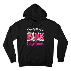 Dreaming Of A Pink Christmas Tree Cakes Xmas Holiday Pajamas Tall Hoodie