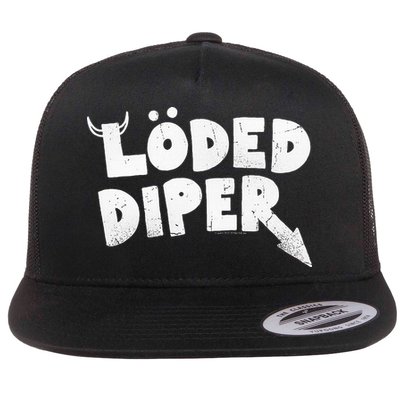 Diary Of A Wimpy LöDed Diper Flat Bill Trucker Hat