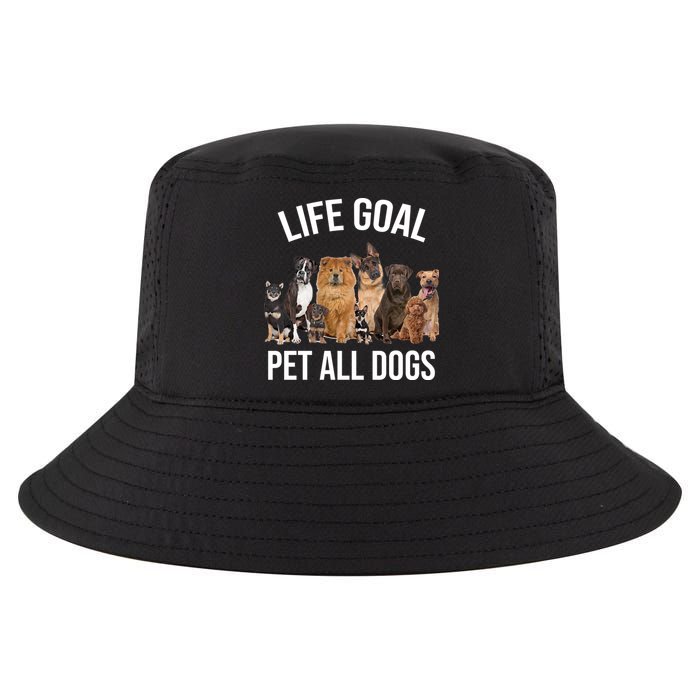 Dogs Of All Kinds Life Goal Pet All Dogs Funny Cool Comfort Performance Bucket Hat