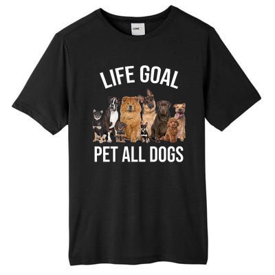 Dogs Of All Kinds Life Goal Pet All Dogs Funny Tall Fusion ChromaSoft Performance T-Shirt