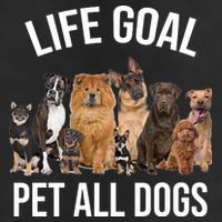 Dogs Of All Kinds Life Goal Pet All Dogs Funny Trucker Hat