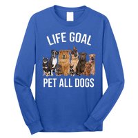 Dogs Of All Kinds Life Goal Pet All Dogs Funny Long Sleeve Shirt