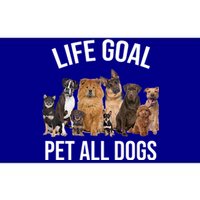 Dogs Of All Kinds Life Goal Pet All Dogs Funny Bumper Sticker