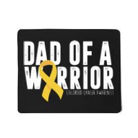 Dad Of A Warrior Childhood Cancer Awareness Mousepad