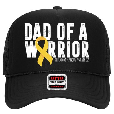 Dad Of A Warrior Childhood Cancer Awareness Trucker Hat