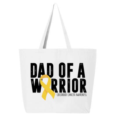 Dad Of A Warrior Childhood Cancer Awareness 25L Jumbo Tote