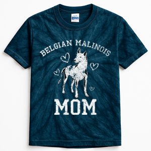 Dog Owner Belgian Malinois Mom Mothers Day Belgian Malinois Kids Tie-Dye T-Shirt