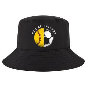 Dad Of Ballers Father Son Softball Soccer Player Coach Gift Great Gift Cool Comfort Performance Bucket Hat