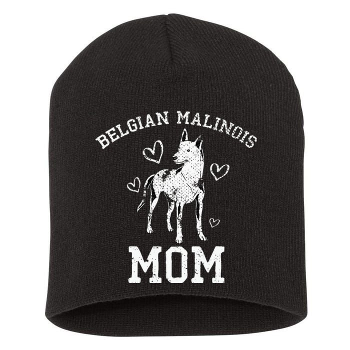 Dog Owner Belgian Malinois Mom Mothers Day Belgian Malinois Short Acrylic Beanie