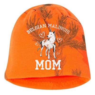 Dog Owner Belgian Malinois Mom Mothers Day Belgian Malinois Kati - Camo Knit Beanie